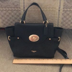 COACH SMALL HANDBAG WITH DETACHABLE STRAP